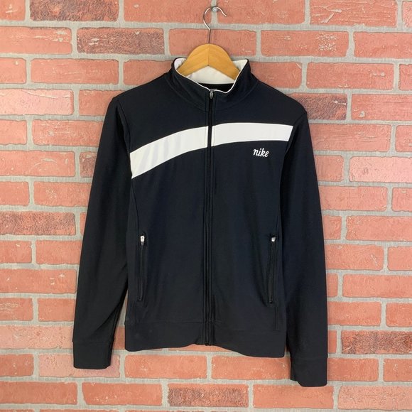 Nike | Jackets & Coats | Vintage Y2k 200s Nike Womens Blackwhite